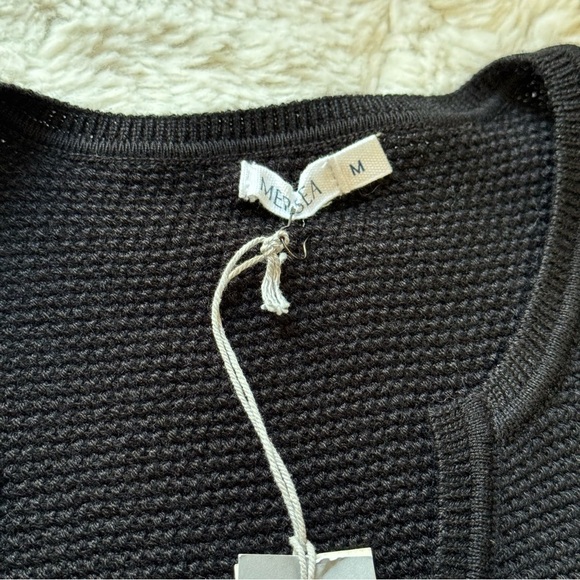Mer|Sea Ixchel Black Knit Dress Size Medium NWT - Picture 10 of 14
